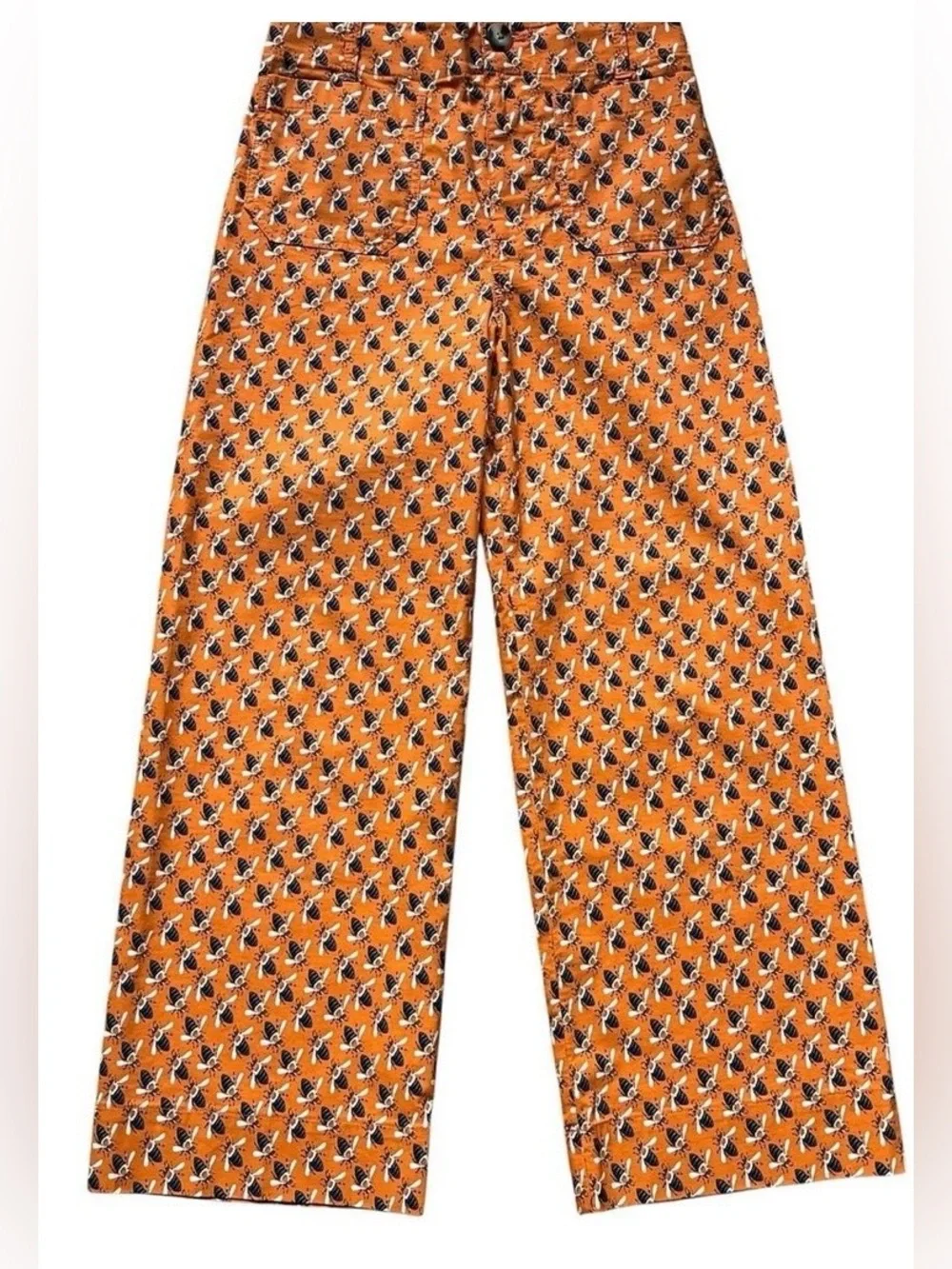 Sarah Gordon x Maeve The Colette Wide Leg Crop Pants